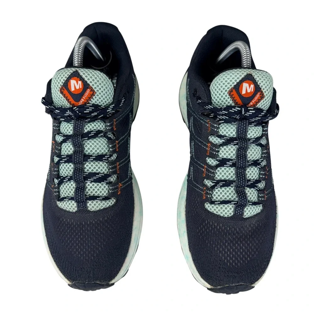 Merrell Hiking‎ Trail Outdoor Running Breathable Performance Shoes Blue Women 8